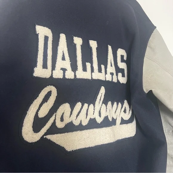 Vintage Dallas Cowboys Varsity Jacket - Picture 7 of 12